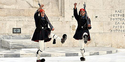 Athens Greek Evzones Guards