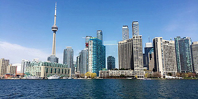 Toronto CN Tower City Skyline