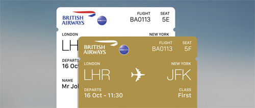 Airline Boarding Pass